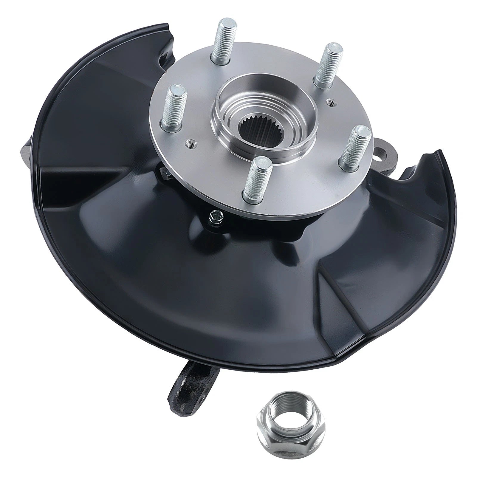 Front Right Steering Knuckle and Wheel Hub Bearing for Honda Civic (2006–2011)