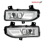 Fog Lights for Nissan Kicks (2017–2019) with Wiring and Bulbs Pair
