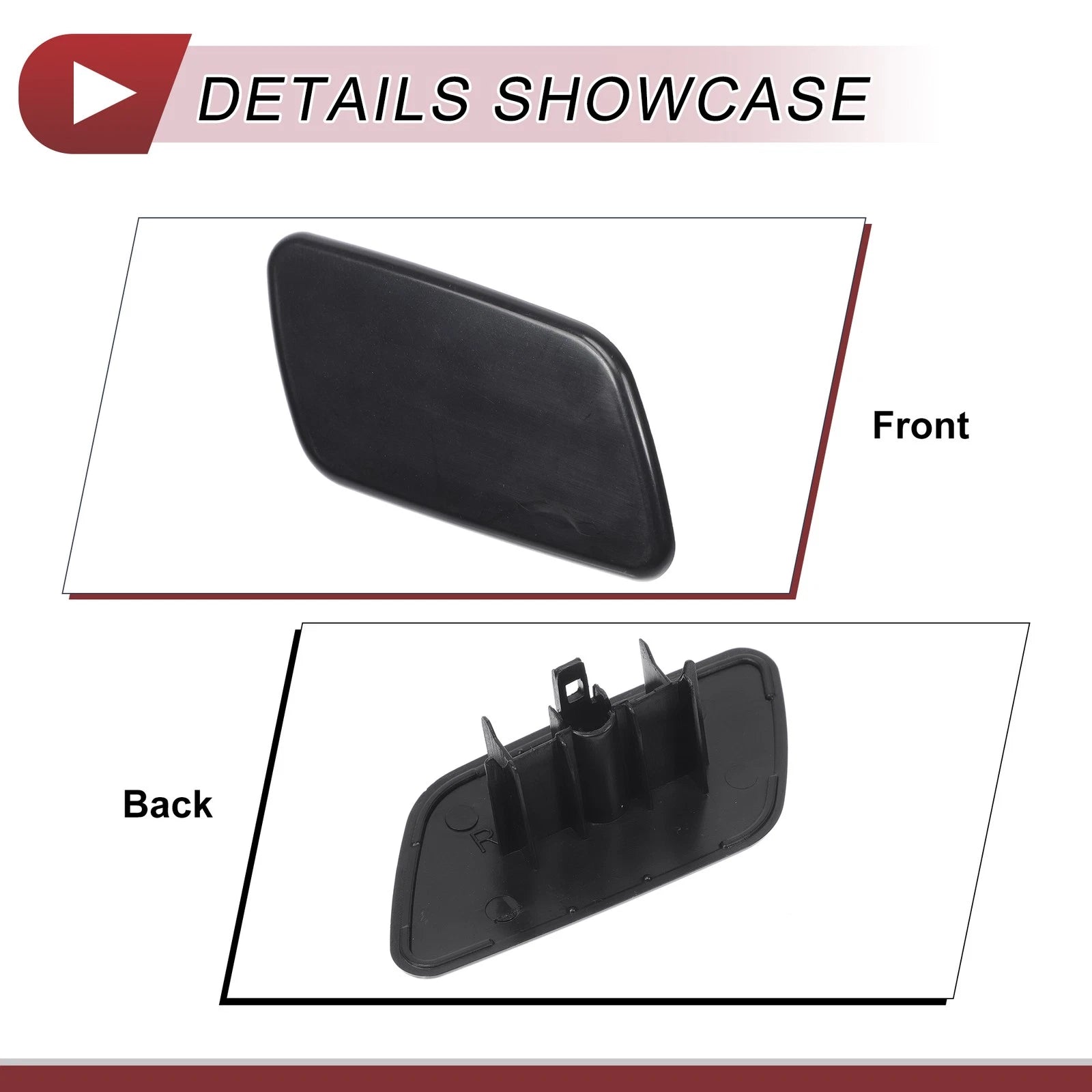 Front Right Washer Nozzle Cover Cap for Subaru Forester (2018–2021)