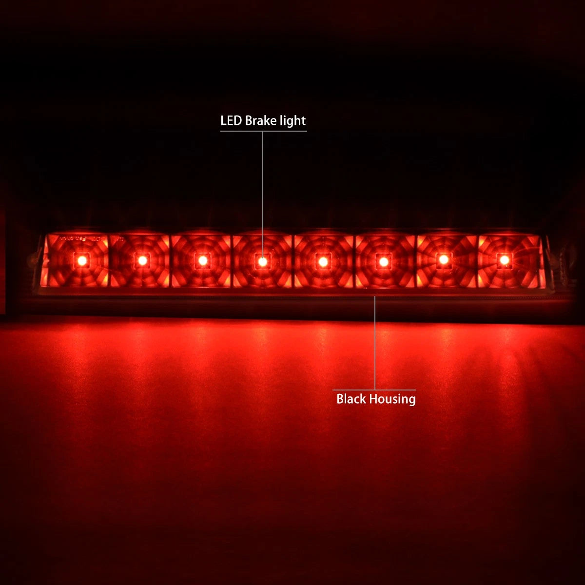LED Third Tail Brake Light Lamp for Ford Freestyle Taurus X (2005–2009)
