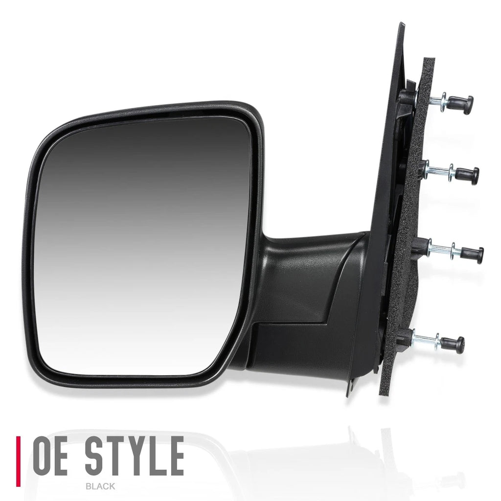 Manual Side Door Mirror Left for Ford E150 E250 E350 (2008–2009) FO1320337