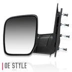Manual Side Door Mirror Left for Ford E150 E250 E350 (2008–2009) FO1320337