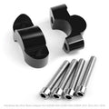 1" Handlebar Risers for Suzuki GSX-S1000 GSX-S1000F (2015–2018) Black