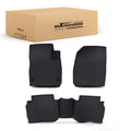 All-Weather Floor Mats for Chevrolet Malibu (2016–2025) Black TPE