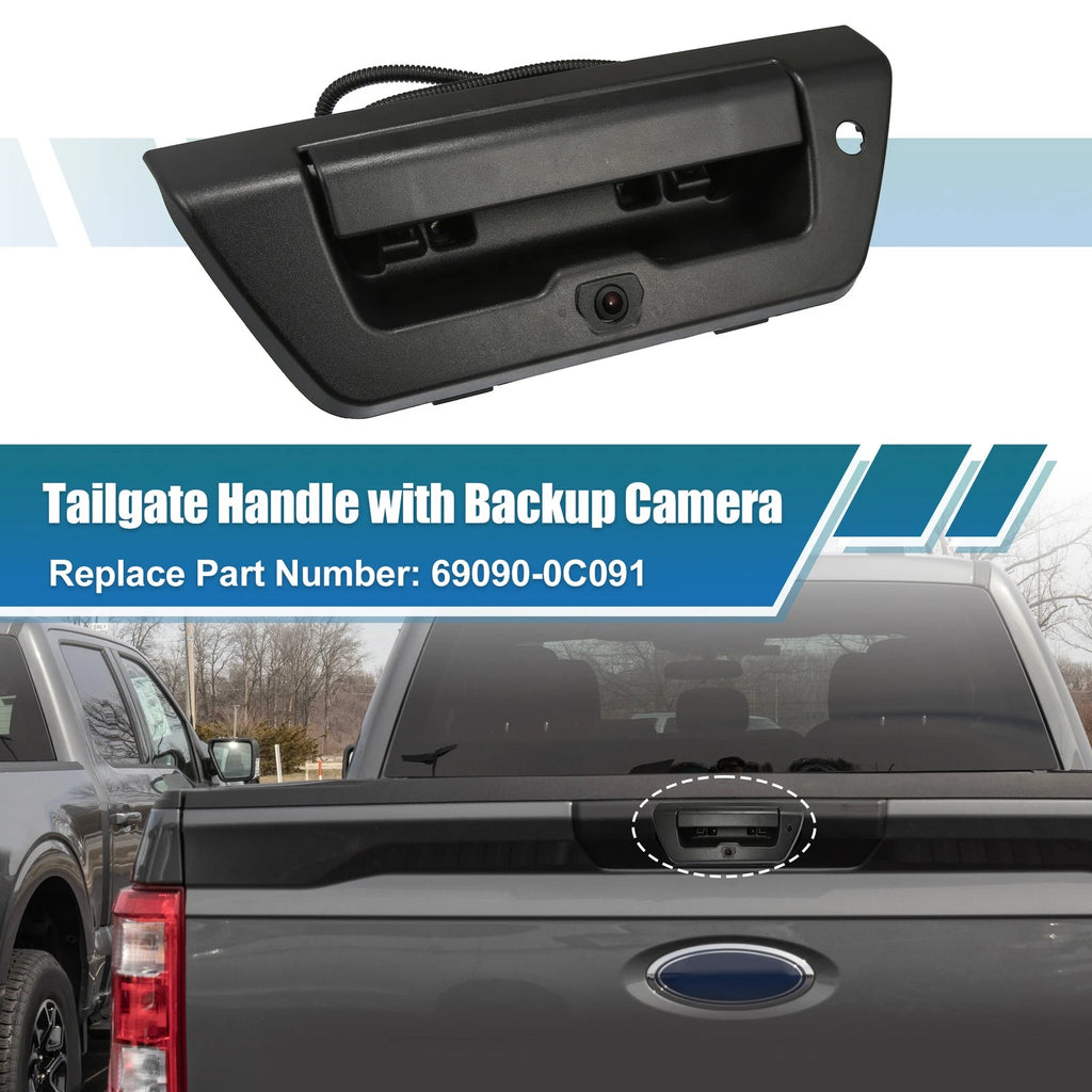 Rear Tailgate Handle with Backup Camera for Ford F-150 (2015–2017)