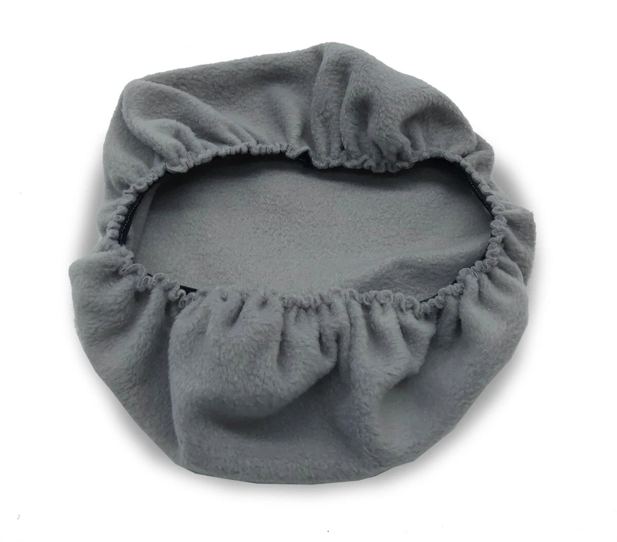 Fleece Console Lid Armrest Cover for Volvo S40 (2004–2007) Gray