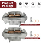 Front Brake Calipers w/ Pads for Yamaha Wolverine RMAX2 RMAX4 1000 (2021–2024)