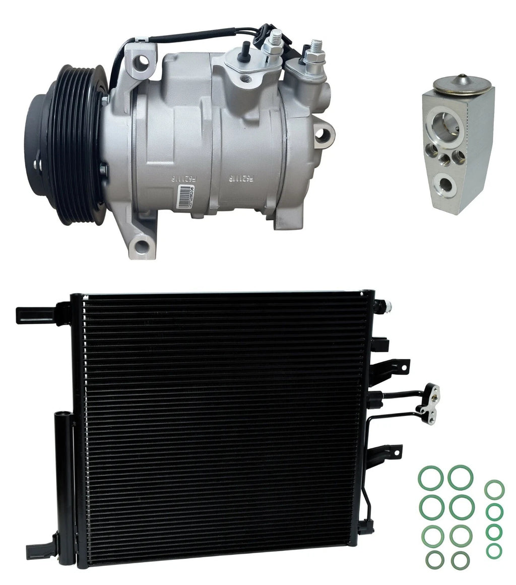 AC Compressor Kit With Condenser for Ram 1500 Diesel 3.0L (2018)