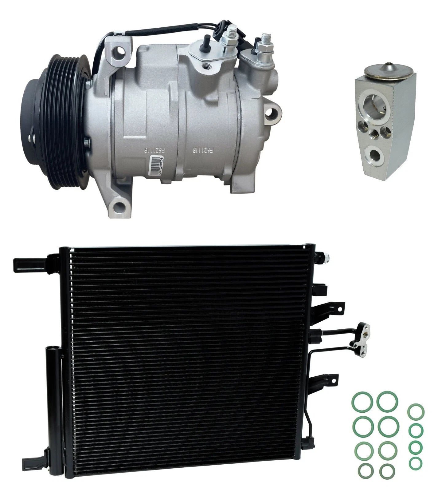 AC Compressor Kit With Condenser for Ram 1500 Diesel 3.0L (2018)