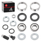 Swing Arm Bearing Seal Kit w/Shaft & Pivot Bolt for Kawasaki Prairie 360 650 700 (2000–2006)