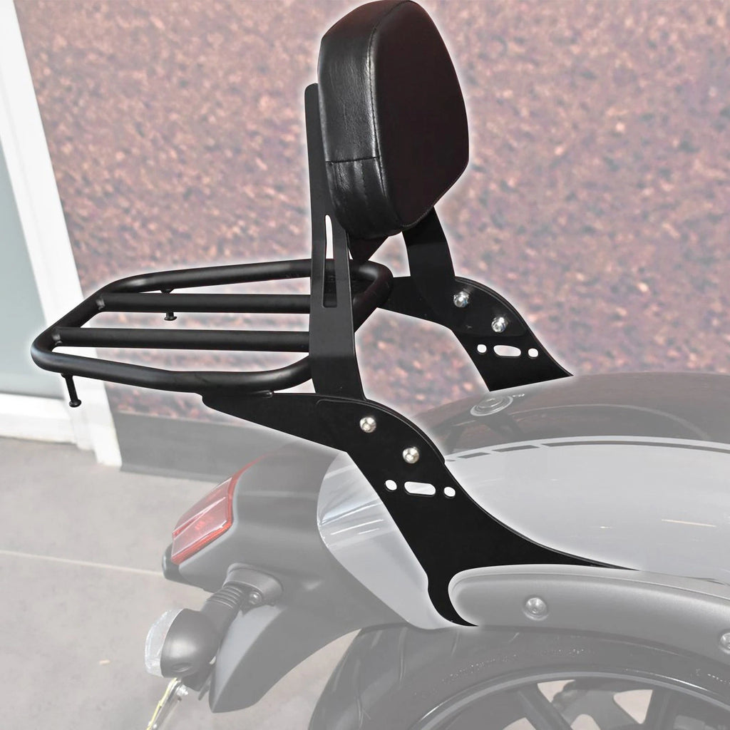 Sissy Bar Backrest Luggage Rack for Kawasaki Vulcan S 650 VN650 EN650 (2015–2023)