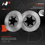 Front Disc Brake Rotors for Chevrolet Colorado GMC Canyon (2004–2008)