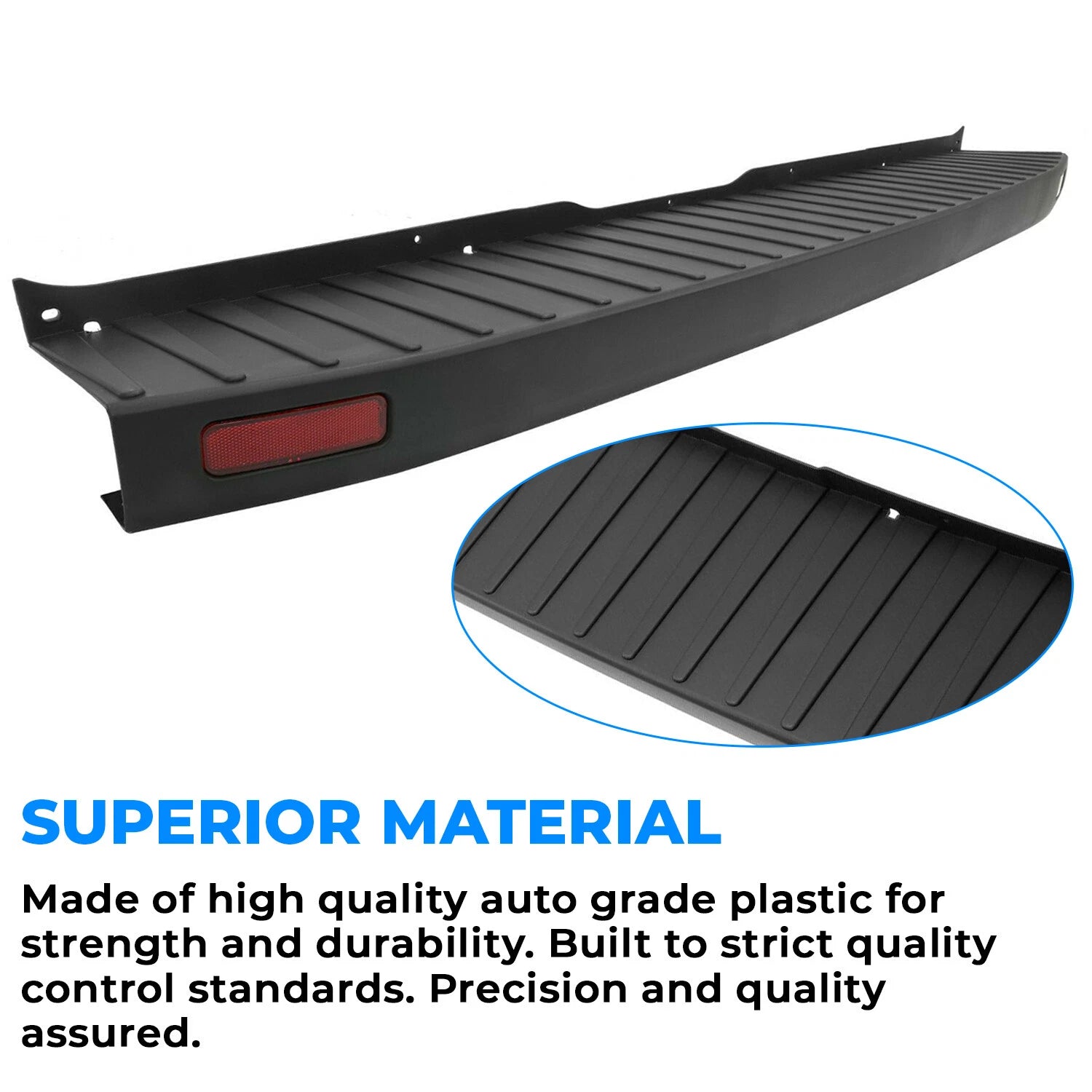 Rear Bumper Cover Top Pad for Ford Transit Pass Van 150 250 350 (2015–2024)