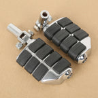2X Rear Lion Paw Foot Pegs Support Mount for Harley Softail (2000–2006)