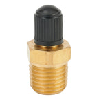 Set of 4 Solid Brass Air Compressor Tank Fill Valves 1/4 NPT MPT