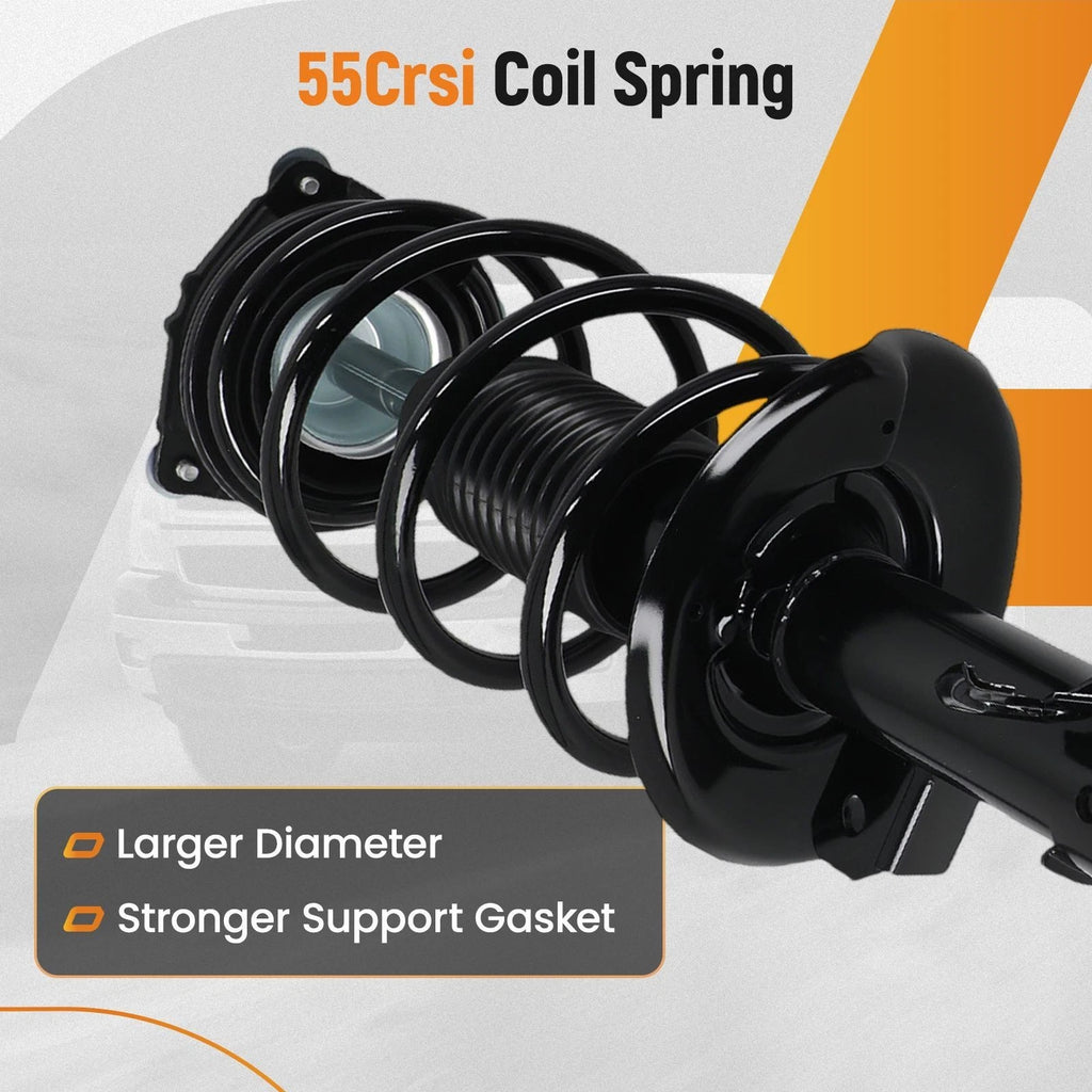 FWD Front Struts & Rear Shocks Assembly for Nissan Rogue Select (2014–2015)