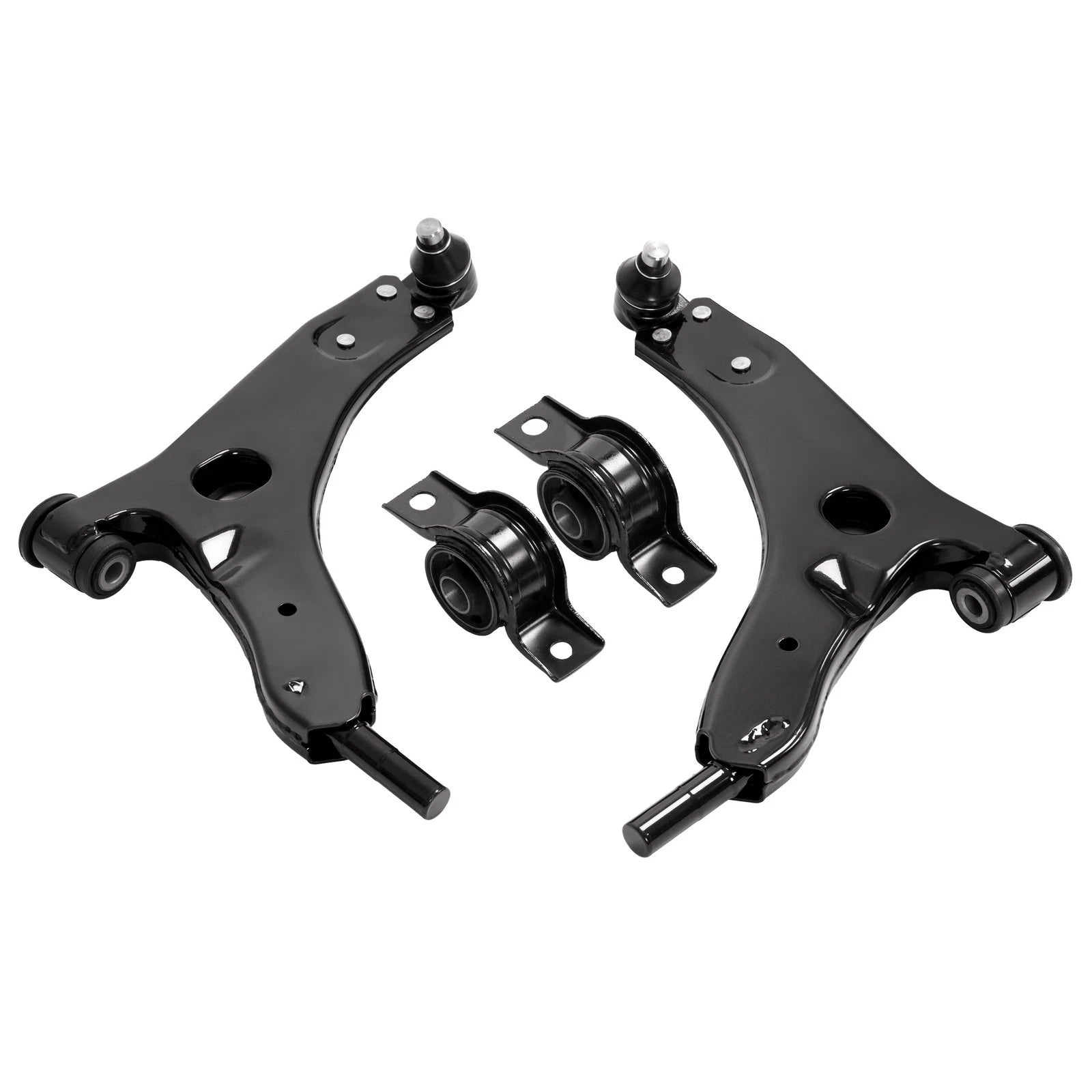 Set of 2 Front Lower Control Arms with Ball Joints for Ford Focus (2004–2011)
