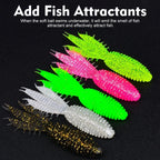 8pcs Soft Lure Pack for Bass Fishing (Freshwater)