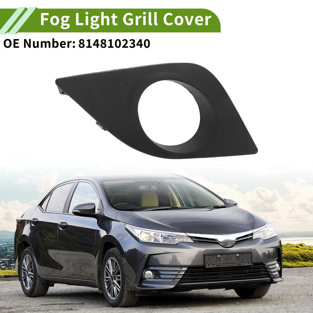 1 Pc Fog Light Grill for Toyota Corolla (2014–2016) No. 8148102340