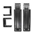 Matt Black Tailgate Hinge Cover Trims for Jeep Wrangler JK (2007-2018)