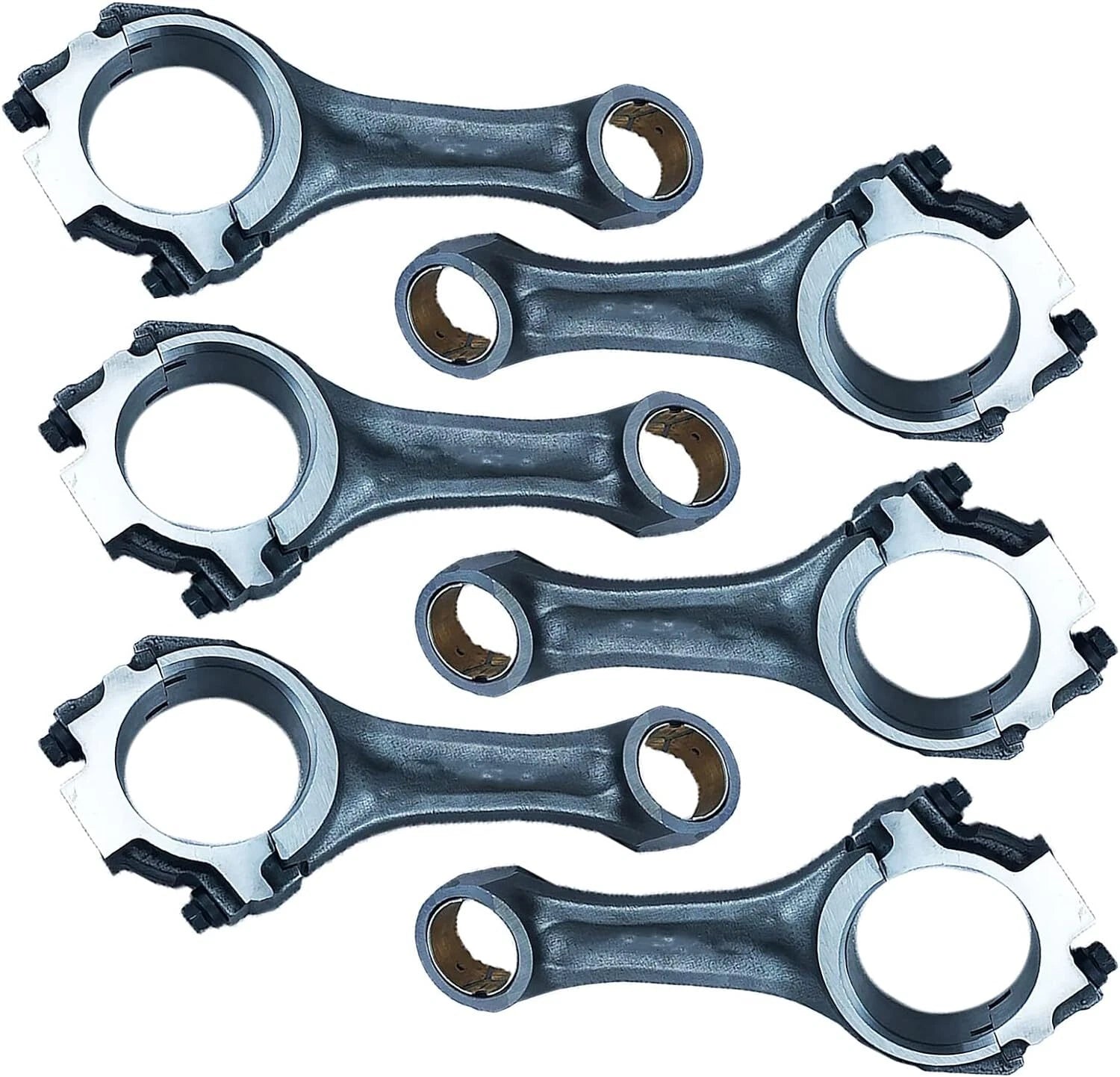 6X Connecting Rod 6732-31-3101 for Komatsu 6D102/E (PC200-6)