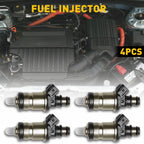 Set of 4 Fuel Injectors for Honda Acura Integra Accord Civic (1990–2001) 06164P2J000