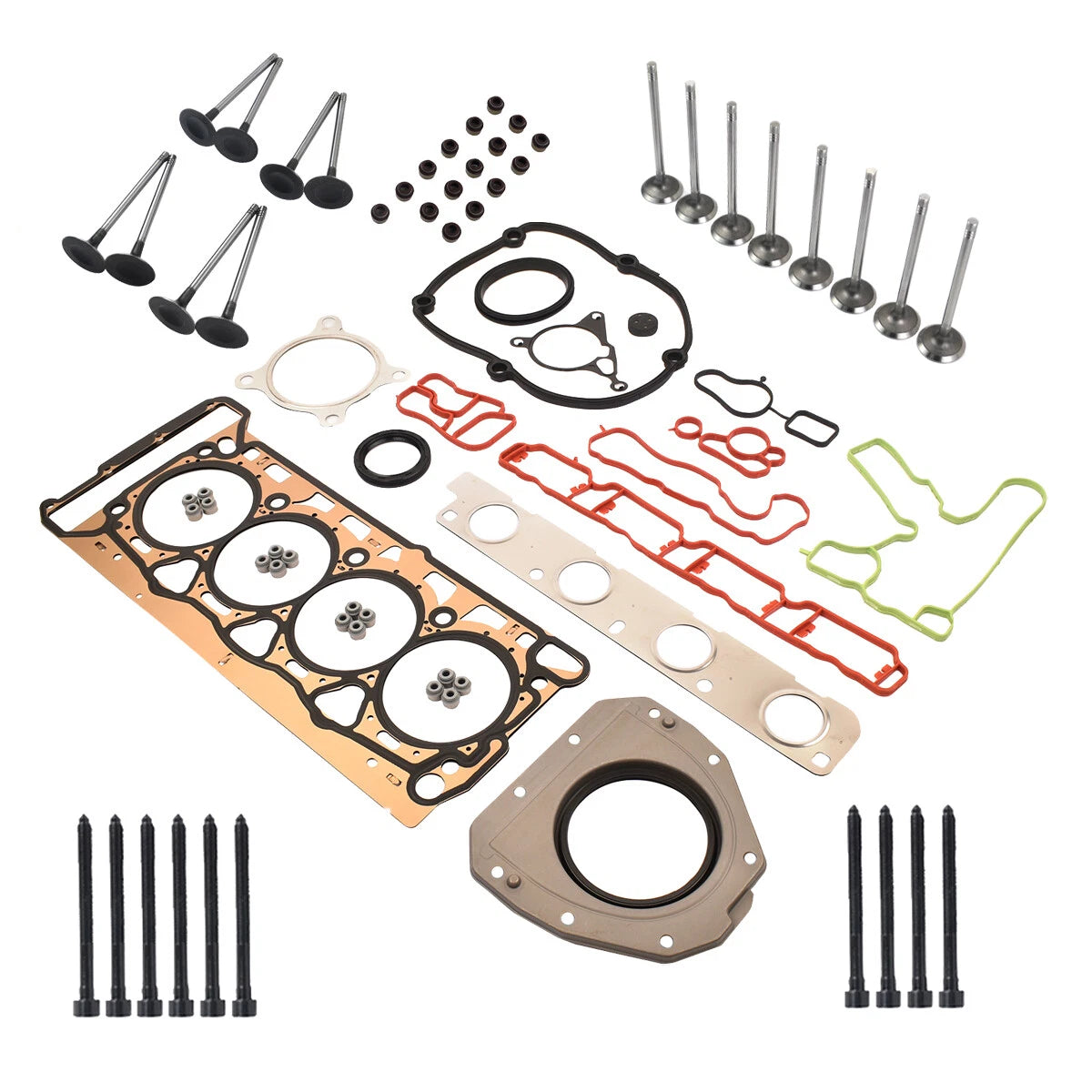 Cylinder Head Gasket Kit for VW Passat Jetta GTI Audi A3 A4 (2006–2016)