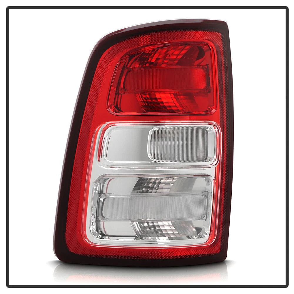 Pair Halogen Tail Lights for RAM 2500 3500 (2019–2024) Chrome Bezel