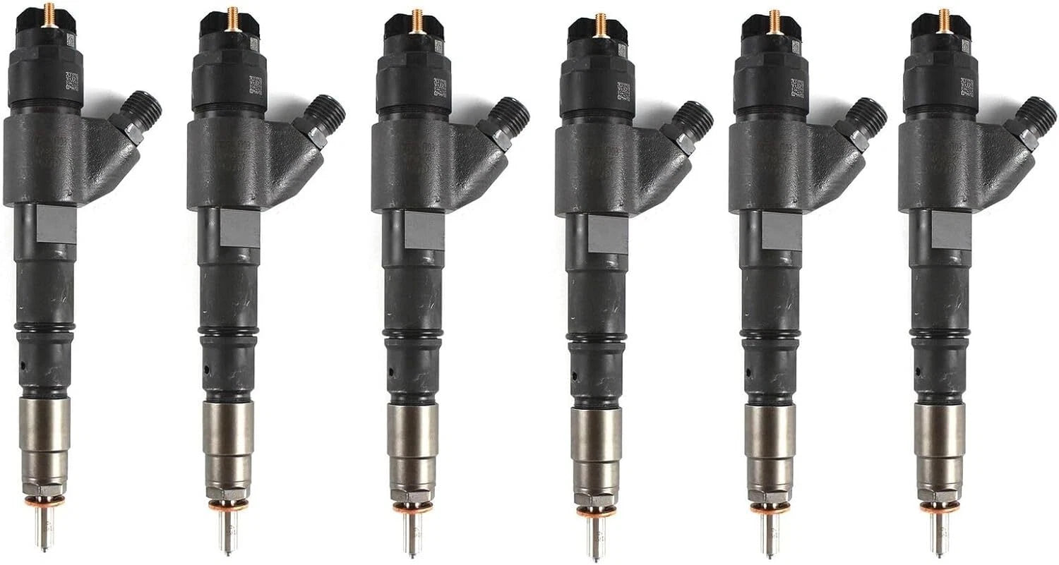 6X Fuel Injector 0445120067 for Volvo L60F EC140C TAD650VE TAD660VE (2000–2023)