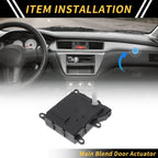 HVAC Air Door Actuator Heater Blend for Ford F650 (2001–2008) 3C3Z19E616BA