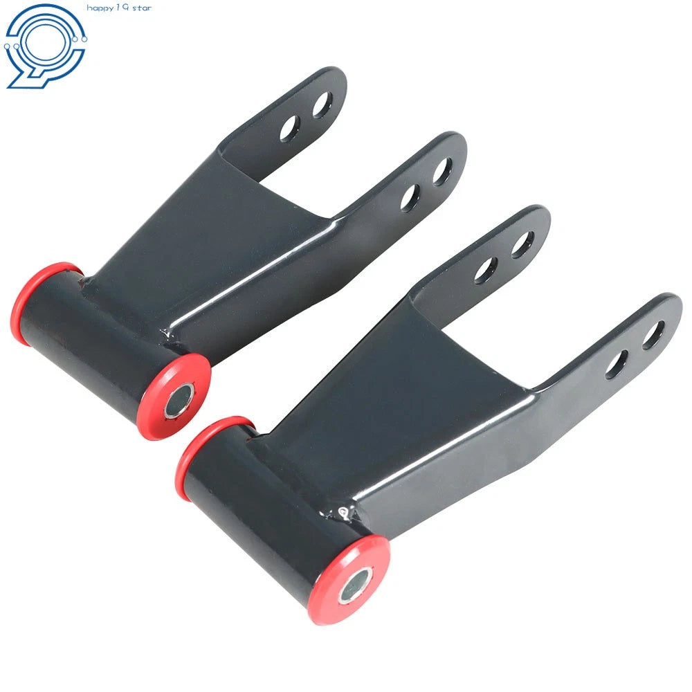 2" Rear Drop Shackles for Chevrolet Silverado 1500 & GMC Sierra 1500 (2019–2021)