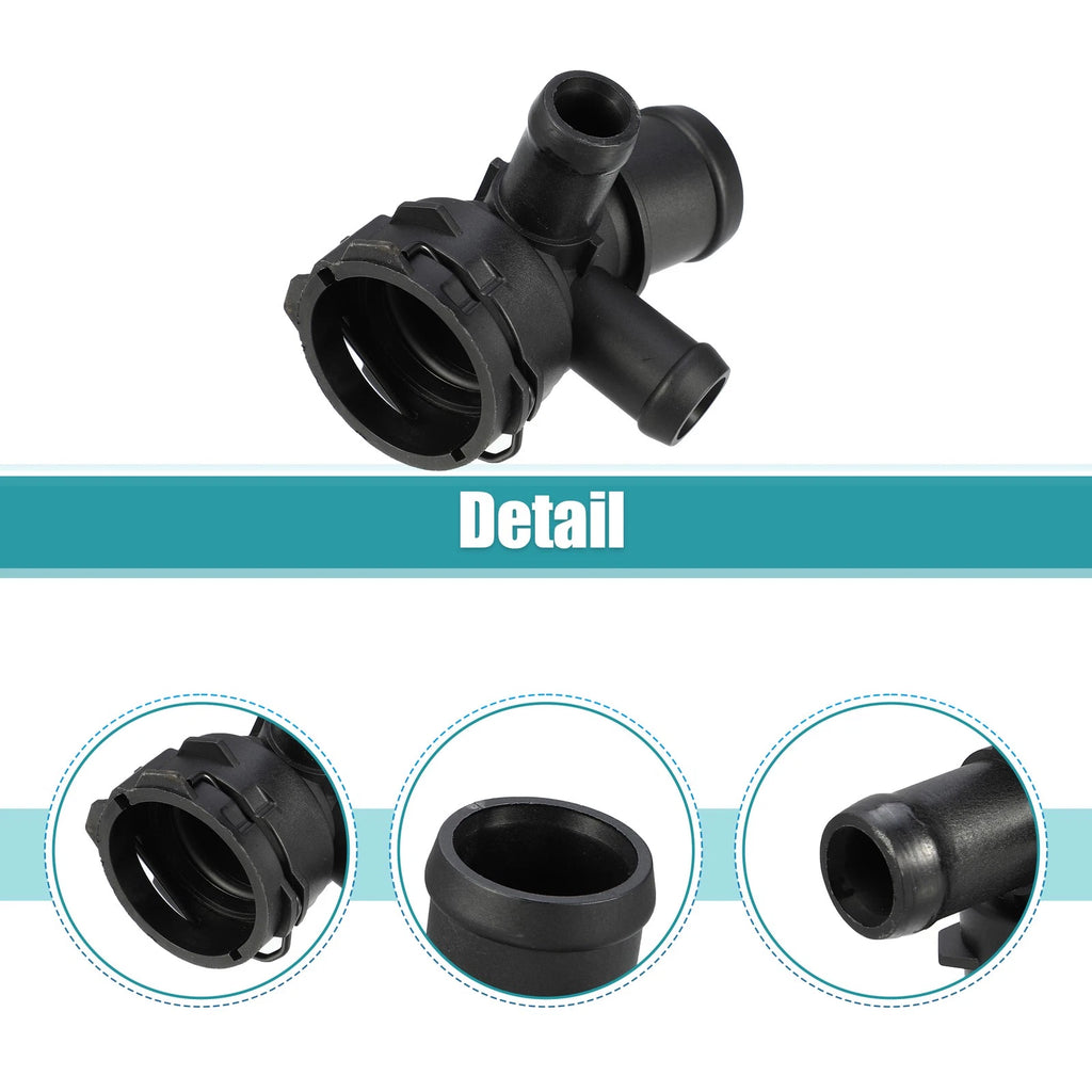 Engine Coolant Hose Connector No. 4F0122293A/3B0122291K for Audi A4 (2009–2022)