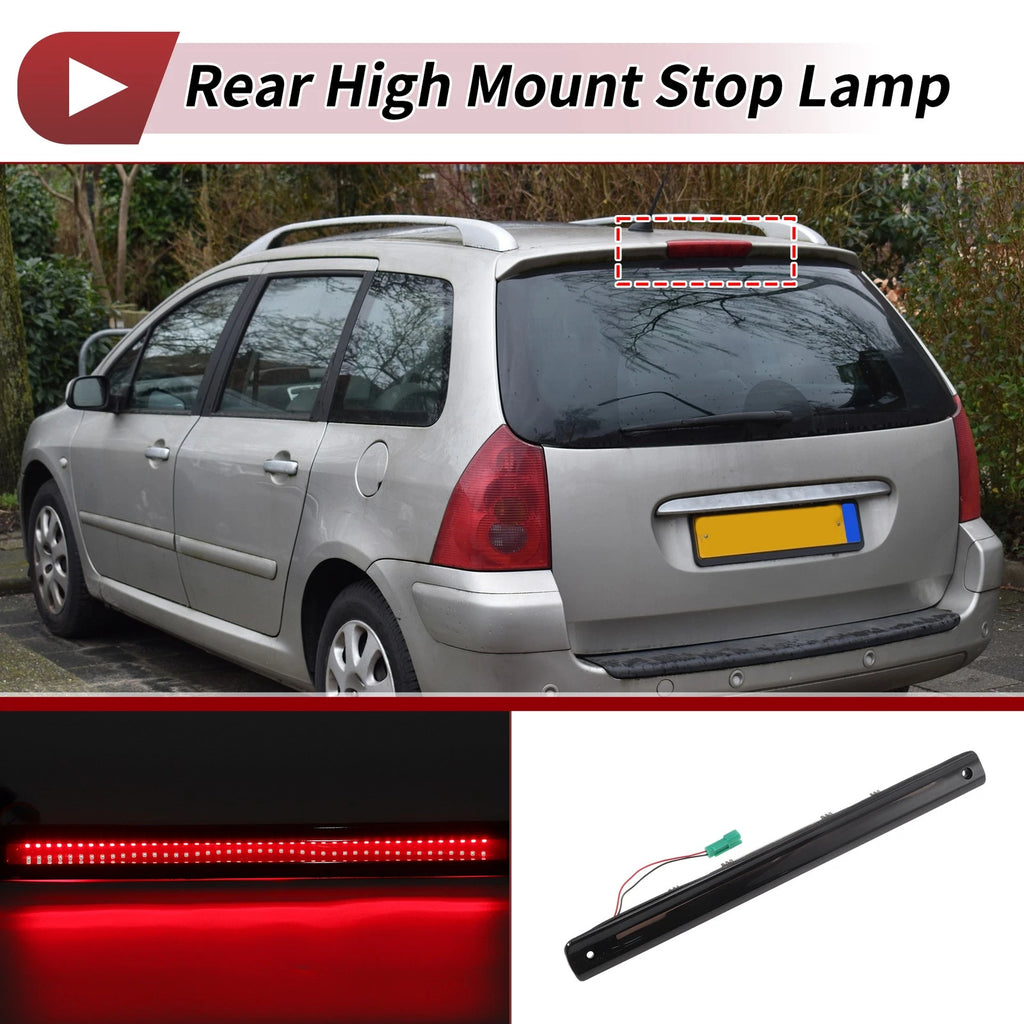 Black LED Third Brake Light for Buick Terraza (2005–2007) No. 15264475