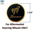 Steering Wheel Horn Button Insert Replacement Decal for Ford Bronco (1966–1977)