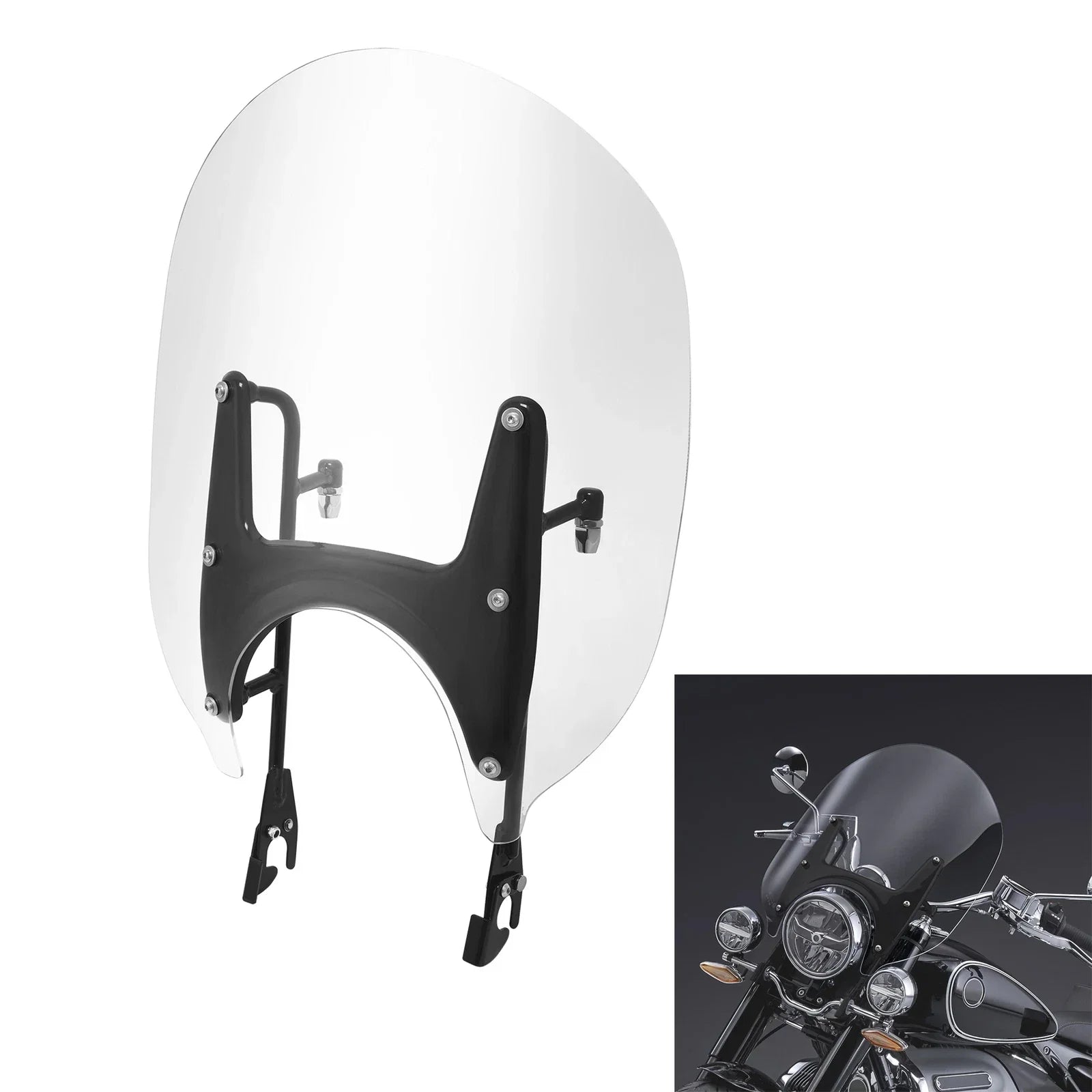 22" Windshield Bracket for BMW R18 Classic (2021-2025)