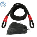 2X 1" × 20' Heavy Duty Kinetic Energy Recovery Tow Rope with Storage Bag