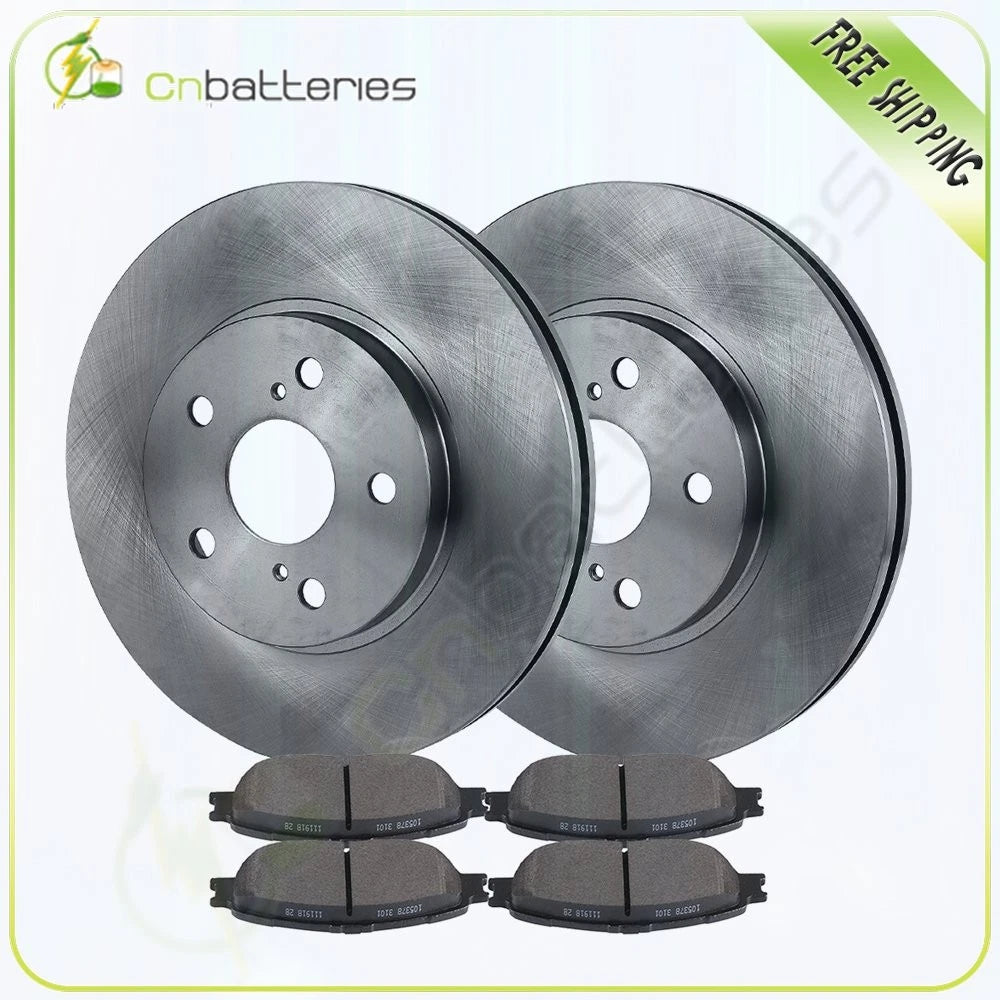 Front Brake Pads and Rotors for Toyota Sienna (2004–2010)