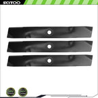 3 Lawn Mower Blades for John Deere X485 X495 X500 X520 X530 X534 X540 X575 X585