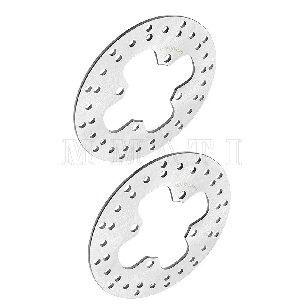 2X Front Brake Disc Rotors for Honda TRX500FE/FM/FPE/FPM Foreman 500 (2012–2013)