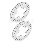 2X Front Brake Disc Rotors for Honda TRX500FE/FM/FPE/FPM Foreman 500 (2012–2013)