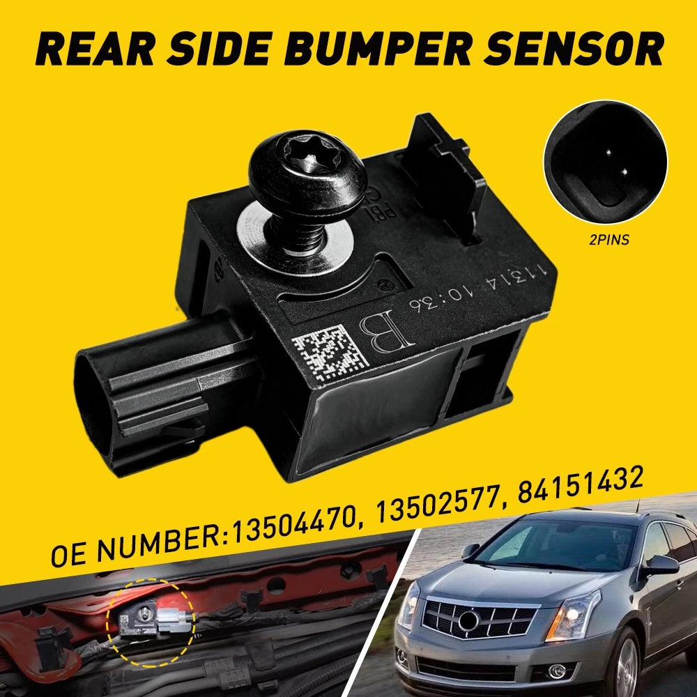 1Pc Rear Side Bumper Sensor 13504470 for Chevrolet Cruze (2011–2015) GMC Acadia