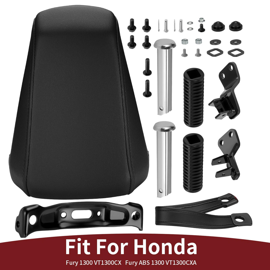 Rear Passenger Seat with Footpeg Kit for Honda VT1300CX VT1300CXA (2010–2024)