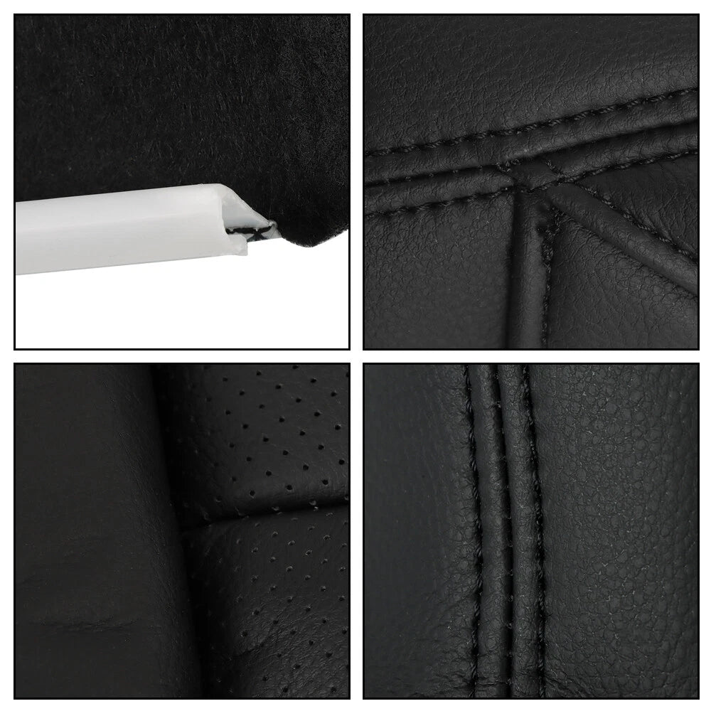 Leather Seat Cover for Acura RDX (2007-2012) Black Driver Bottom