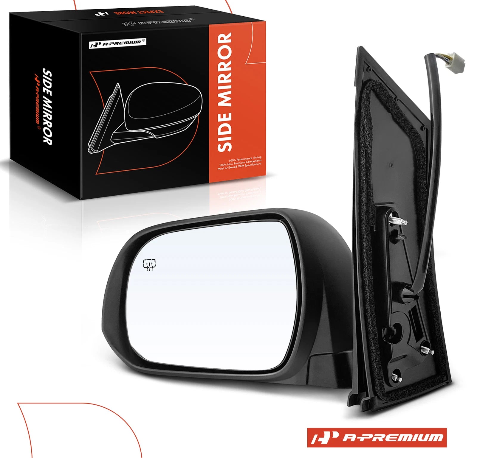Power Heated Power Fold Driver Side Mirror for Toyota Sienna (2013–2014)