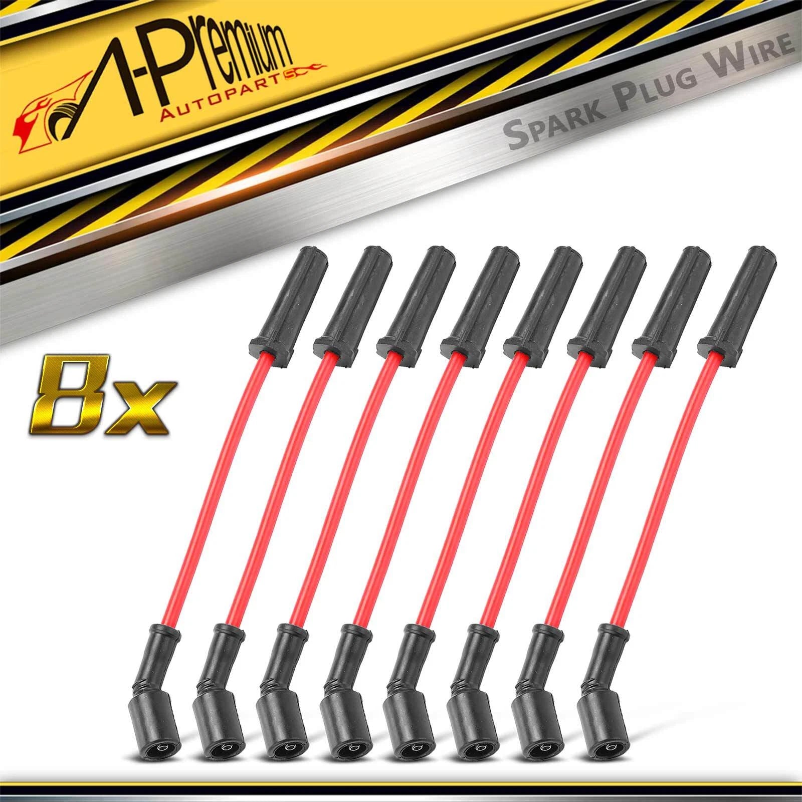 Spark Plug Wire Set for Chevrolet Camaro Pontiac Firebird Corvette (1995–2002)