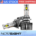 2X 9006 HB4 LED Headlight Bulbs for