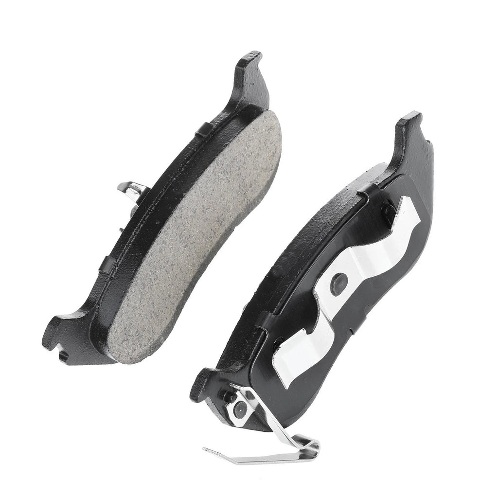 8x Front & Rear Ceramic Brake Pads for Jeep Liberty (2003-2007)