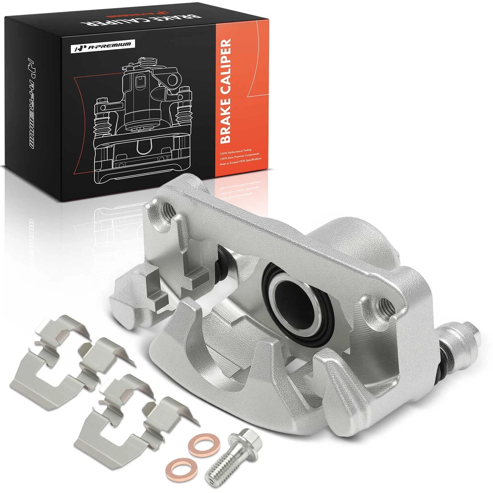 Rear Right Brake Caliper with Bracket for Chevy Impala Buick LaCrosse (2006–2016)