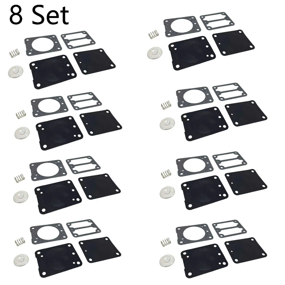 Set of 8 Fuel Pump Repair Kits for B&S 693502, 42E000, 422000, 460000