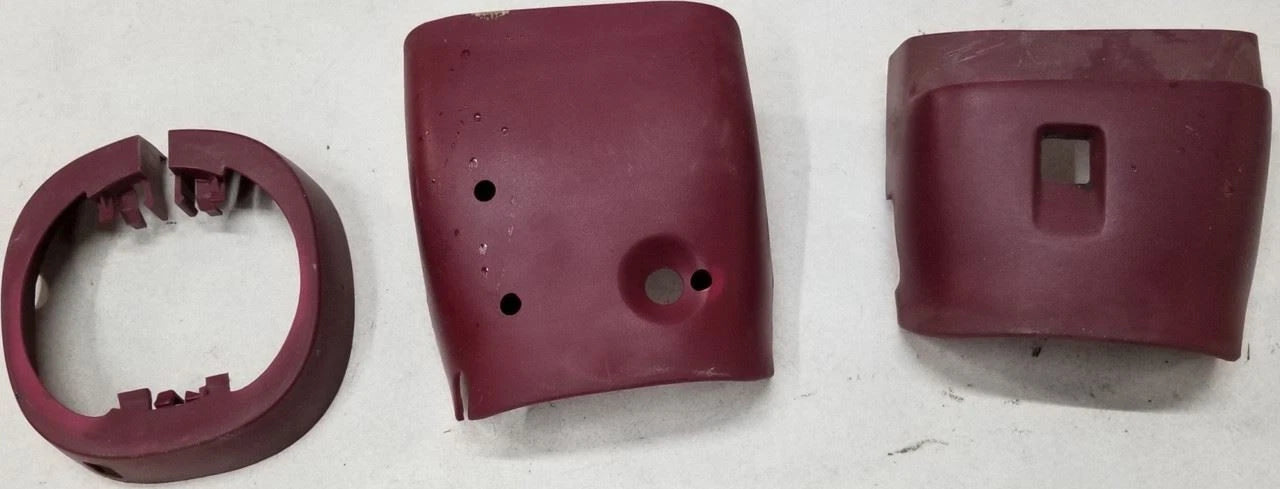 Steering Column Finishing Panels for Thunderbird Cougar (1989–1993) Red